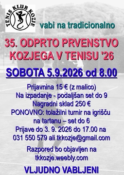 Plakat Open